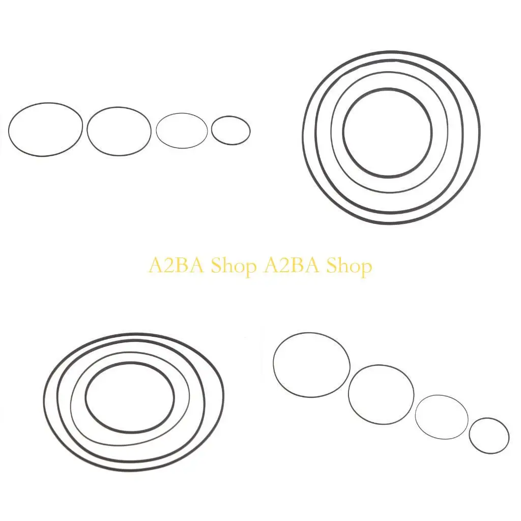 

A2BA Набор из 4 черных резиновых приводных ремней для радиоприемника для M-9990 M-9994 M-9994K