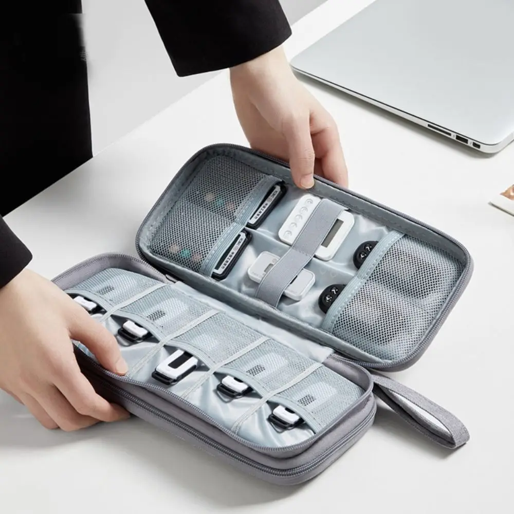 

NEW Large Capacity USB Case Waterproof Wear-resistance Digital Storge Bag Double Layers Data Flash Drive Case Office