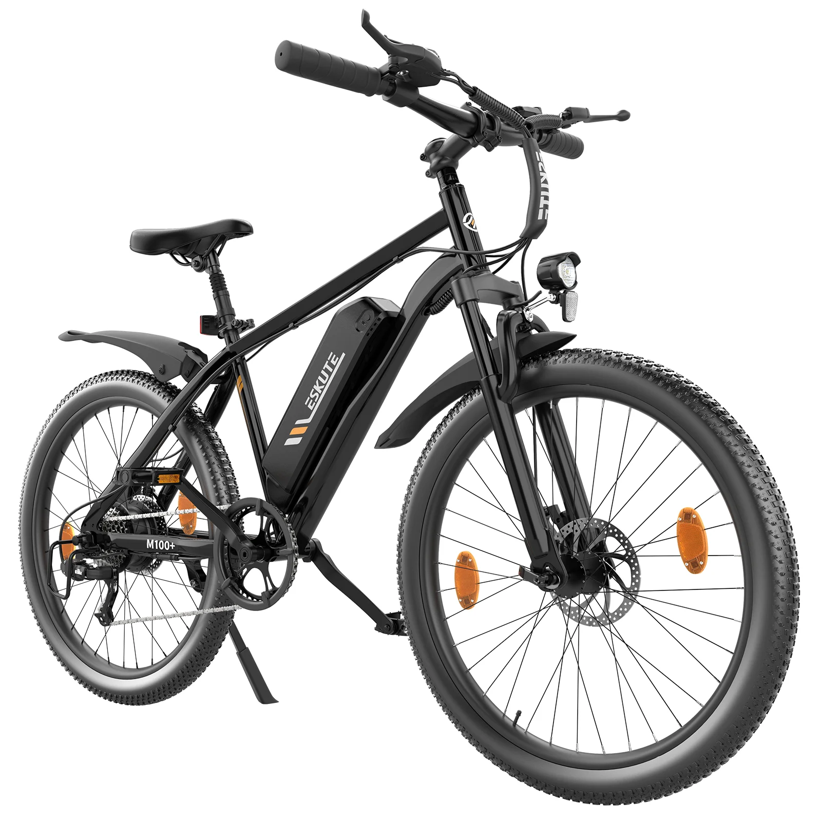 AliExpress Eskute M100+ Adult All-Terrain Commuting Ebike 250W 36V 13Ah Urban Electric Bicycle 27.5*1.95 Inch Tire Travel Electric Bike