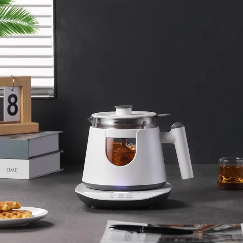 Automatic Tea Brewer Steam Spray Brewing Health Teapot for Home Office Small Boiling Water Glass Insulated Tea Maker