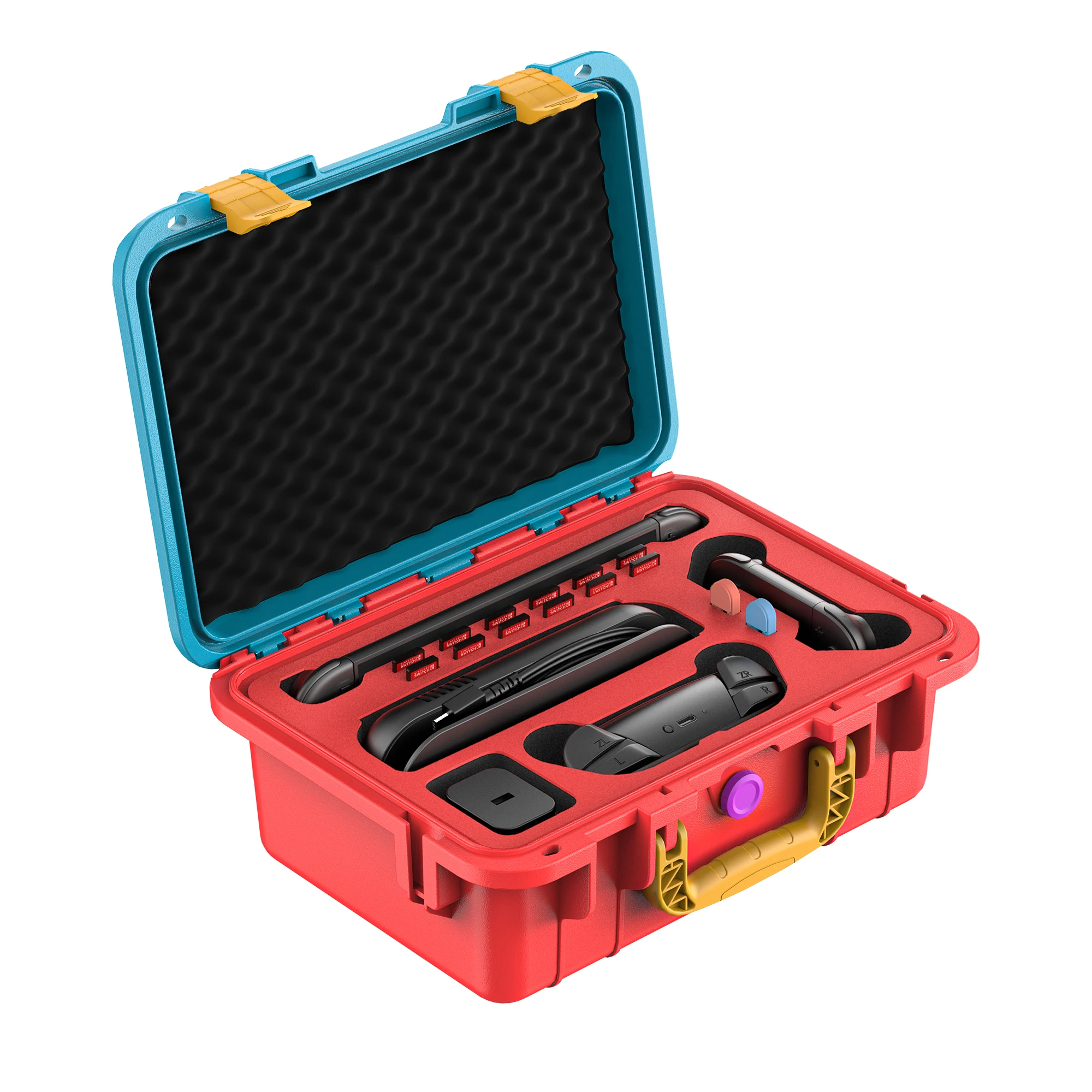 Hard Carrying Case for Nintendo Switch 2,Deluxe IP67 Waterproof Case for Nintendo Switch 2 Console Pro Controller & Accessories