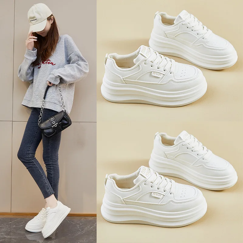 

Кроссовки белые туфли, обувь для скейтборда, новые студентки, спортивная обувь на платформе, повседневная уличная обувь для стрельбы на открытом воздухе