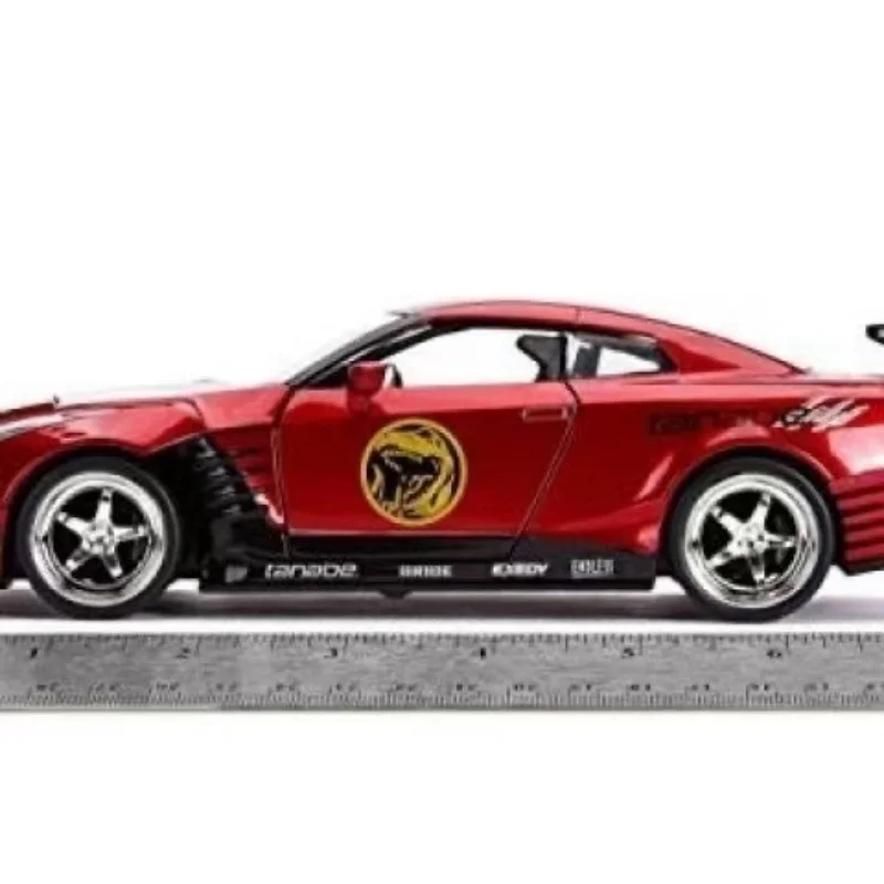 Jada 1/24 "Dinosaur Team" Nissan R35 (with alloy figurine) Alloy car model gift collection display item