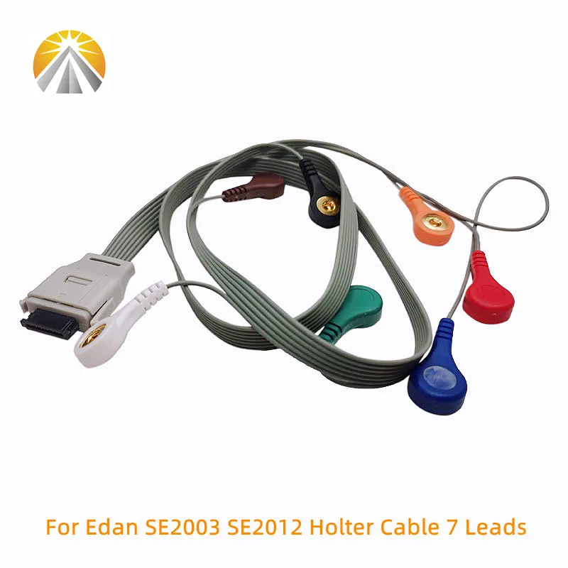 

Holter Cable 26 Pin 7 Leads Snap 4.0 AHA Standard for Edan SE2003 SE2012 Holter Recorder ECG Device