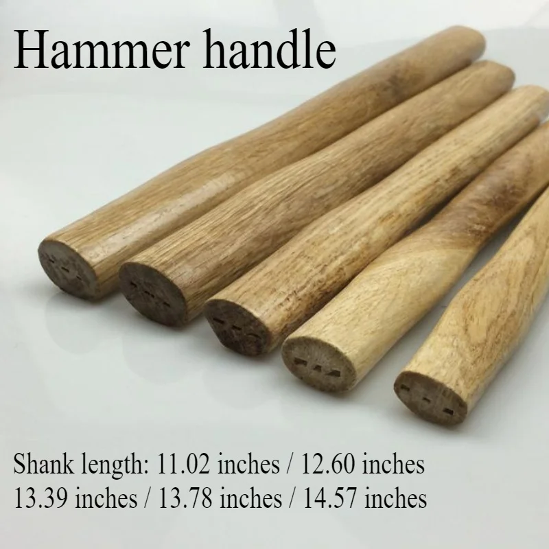 1 pc. 28-37cm long octagonal hammer replacement handle for round head hammers, small hammers and other agricultural accessories