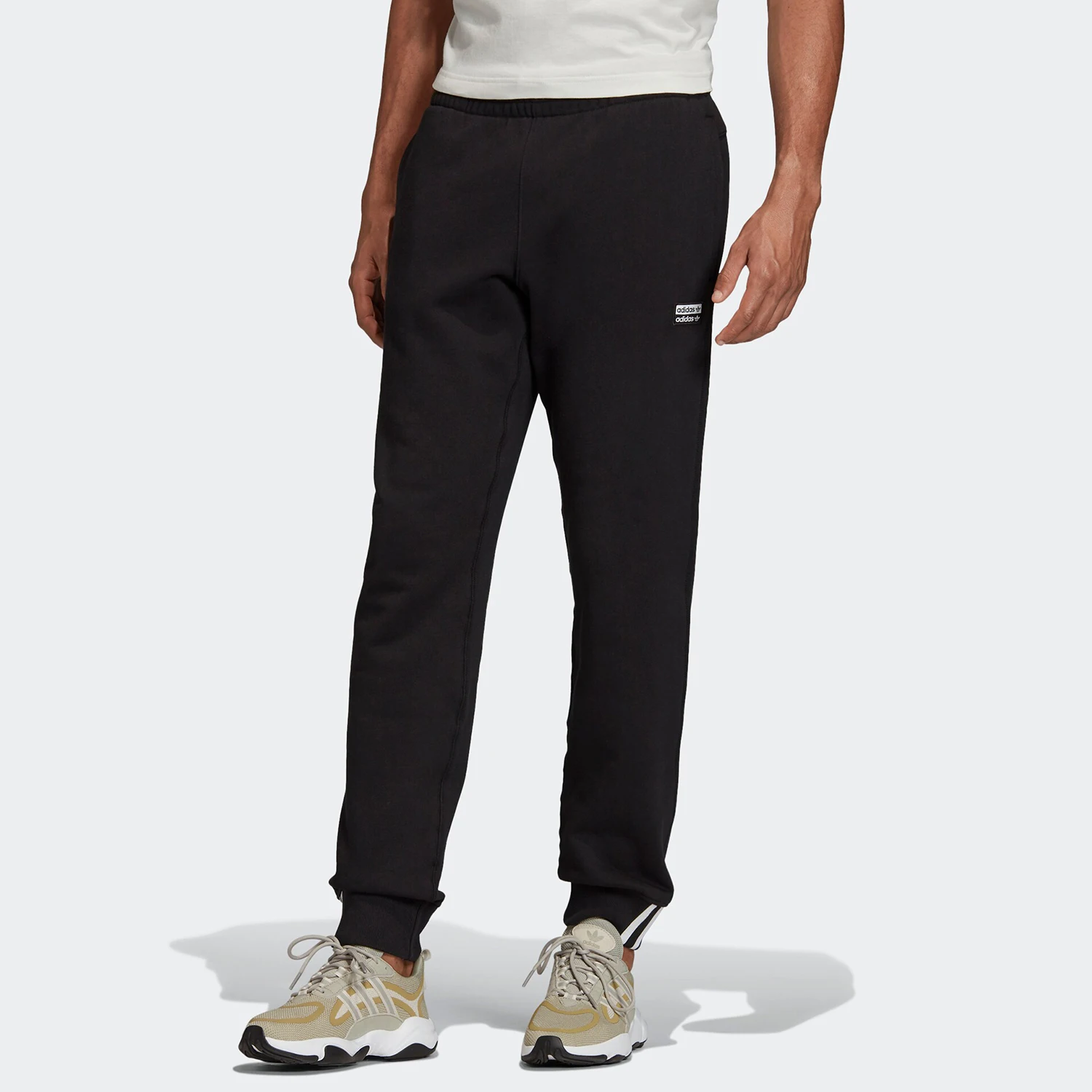 Adidas Authentic Current Season New Three Leaves Men's Casual Sports Pants FM2257