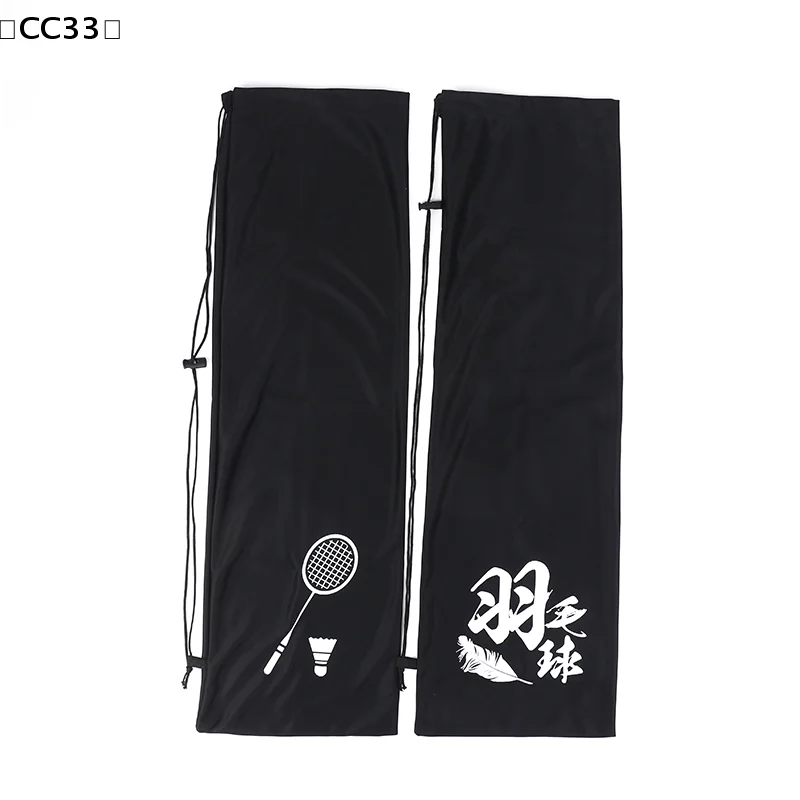 

Портативный чехол для ракетки для бадминтона, мягкая сумка для хранения, чехол для ракетки для бадминтона с завязками, защитная сумка для хранения [CC33]