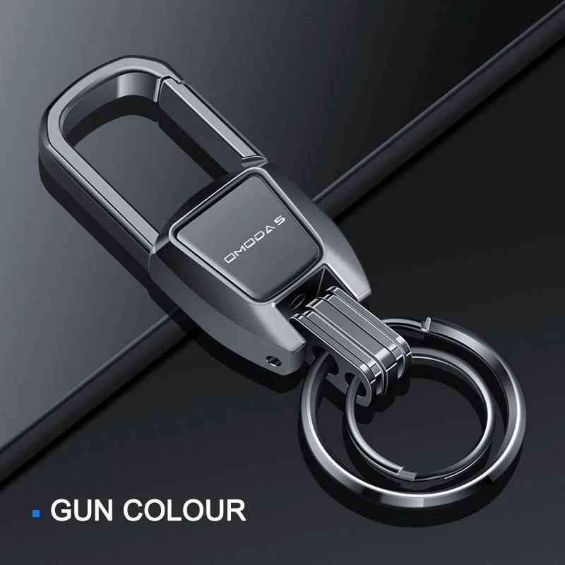 

Metal Car Logo Keychain Key Ring Chain Anti-Loss Keyring Pendant or Chery Omoda 5 C5 O5 FX S5 S5GT 2022 Car internal Accessories