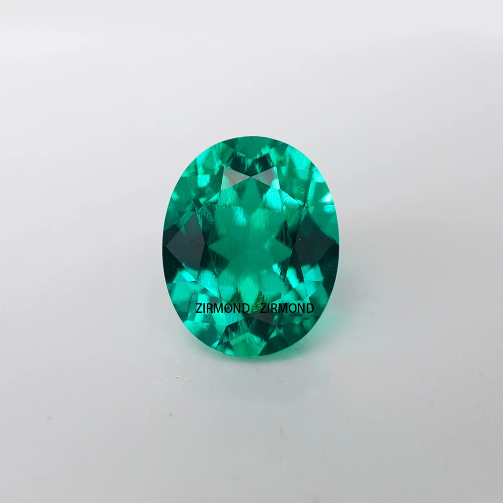 

Colombian Green Emerald Pass UV Test Small Size Oval Cut Loose Gemstone or Jewelry Beads