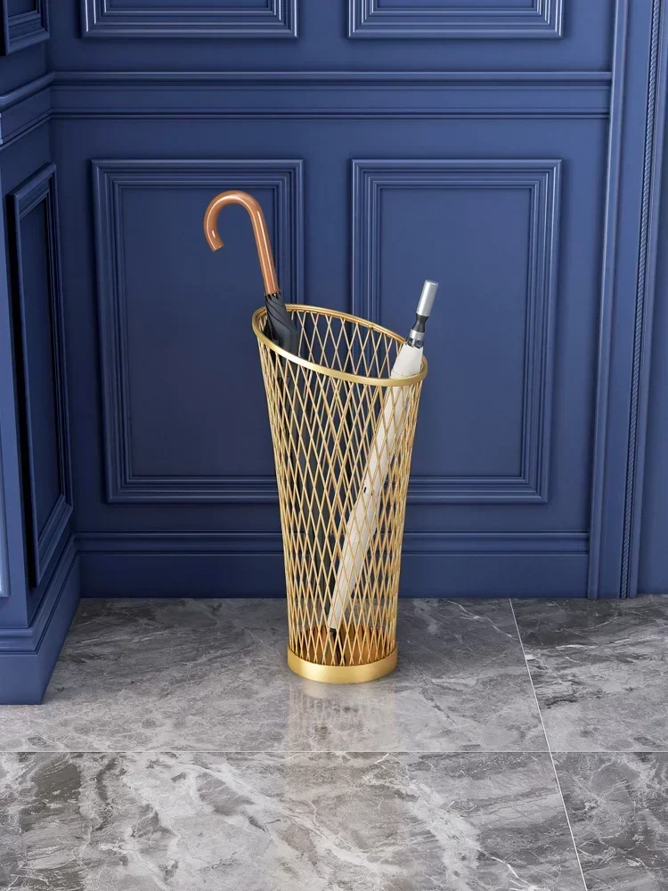 Postmodern Nordic Creative Umbrella Holder Home Floor Iron Umbrella Stands Indoor Living Room Umbrella