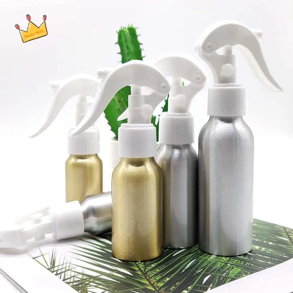 

Quality Travel Bottle Water Aluminum Bottle Hair Salon Mice Spray Bottle Cosmetic Sprayer Atomizer Refillable Bottles