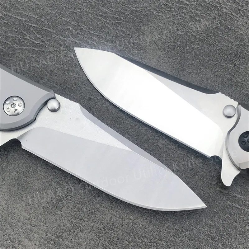 0562 Ball Bearing Pocket Knife D2 Blade Carbon Fiber/G10 Handle Reversible Pocketclip Outdoor Tactical Combat Folding Knives