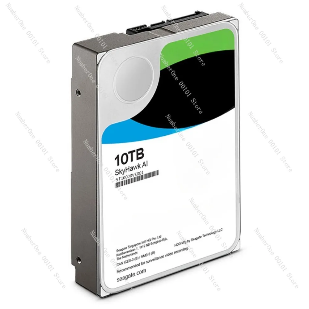 ST10000VE001 HDD New Original Seagate 10TB 7200 RPM 256MB Cache SATA 6Gb/s 3.5