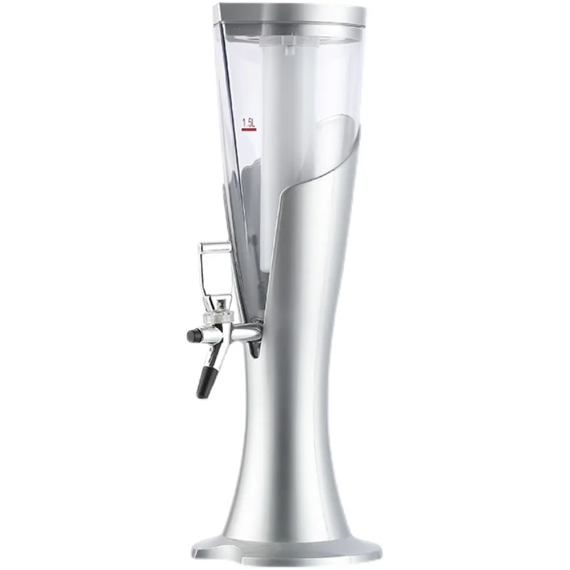

High-Capacity 3 Liters Club Party Event Cold Drink Tower Beer Dispenser Tower With Tap