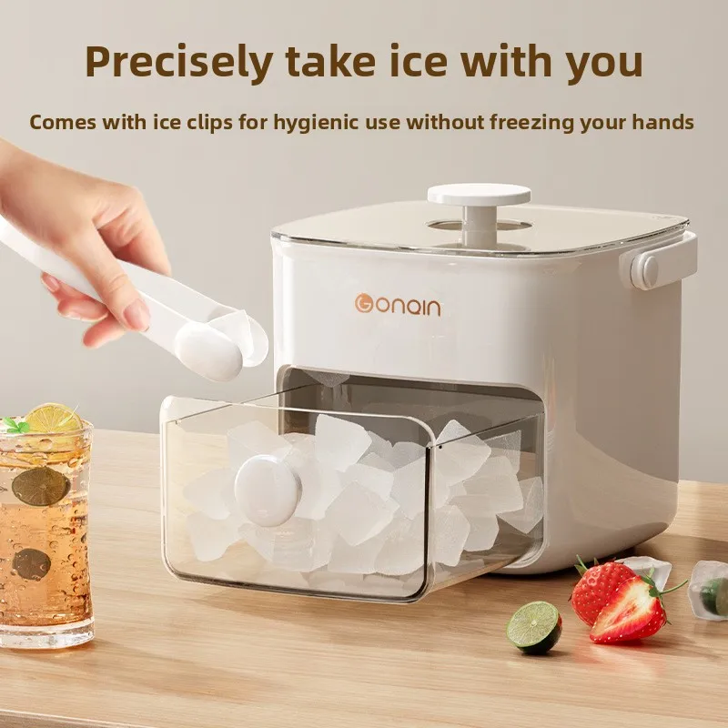 

NEW Extra-Large 48-Ice Cube Maker for Refrigerator Perfect for Whiskey,Cocktails Chilling Drinks Kitchen Gadget for Home Bars