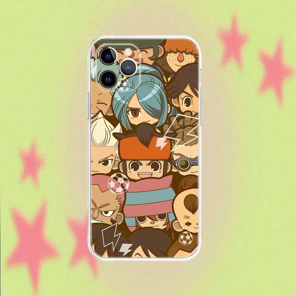 حافظة هاتف كرة القدم I-InazumaS Eleven 11 لهواتف iPhone 17,16,15,14,13,12,11 Pro,Max,Plus,Air,X,XS,XR,SE,Mini شفافة ناعمة #2