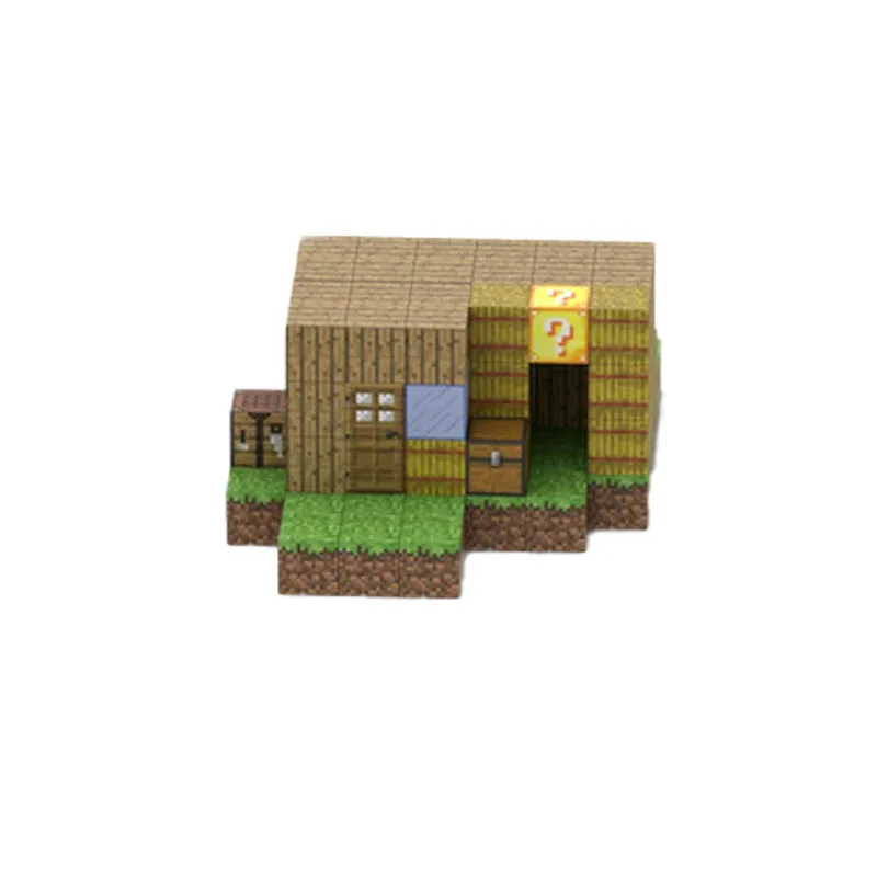 2.0cm DIY 80szt. Klocki konstrukcyjne Moja Magnetyczna Światło Klocki Magnetyczne Zabawka do składania dla dzieci model dekoracja 3 lata +