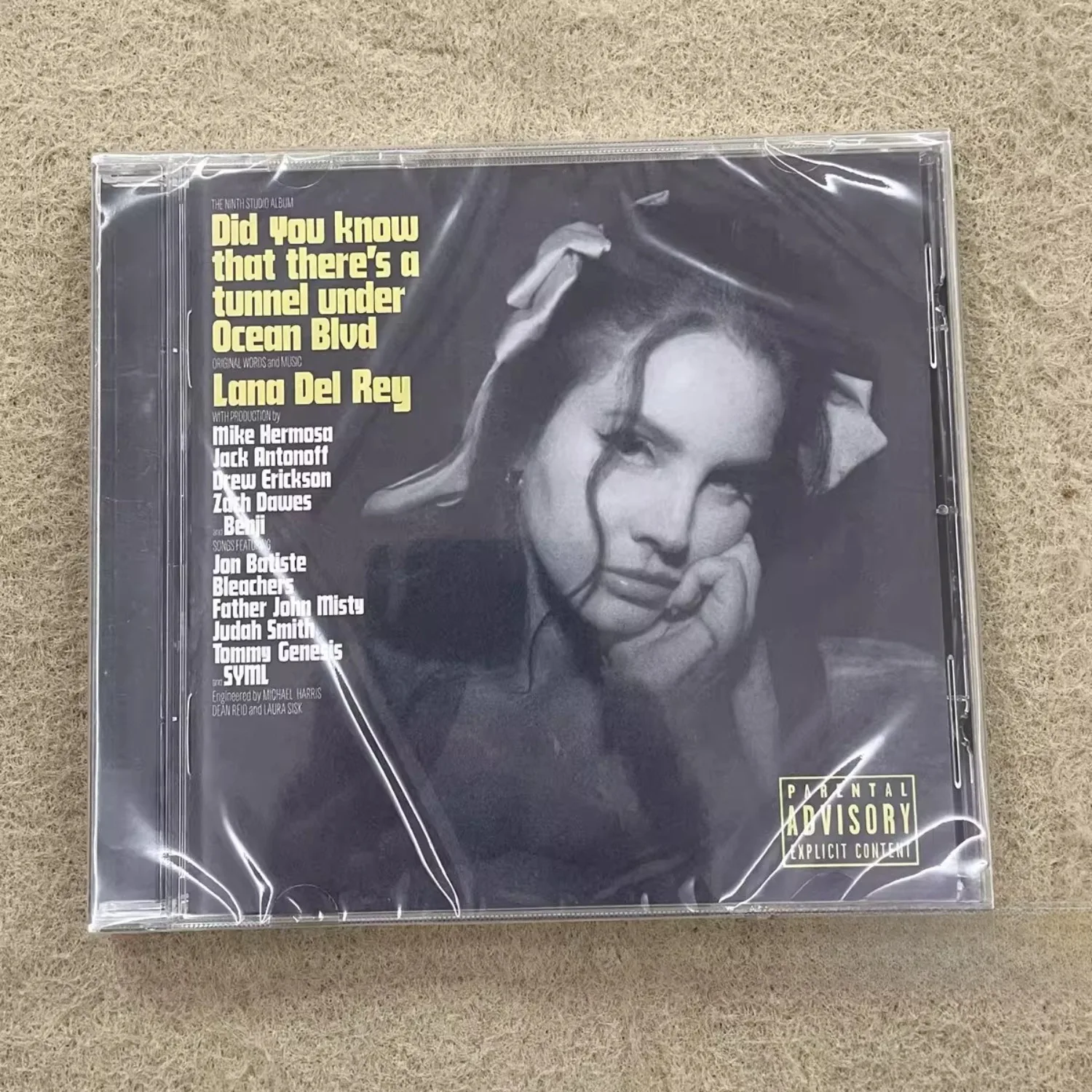 

Lana Del Rey Did You Know That There A Tunnel Under Ocean Blvd Baroque Pop Audio CD Clear Sound Collectible for Fans Home Decor