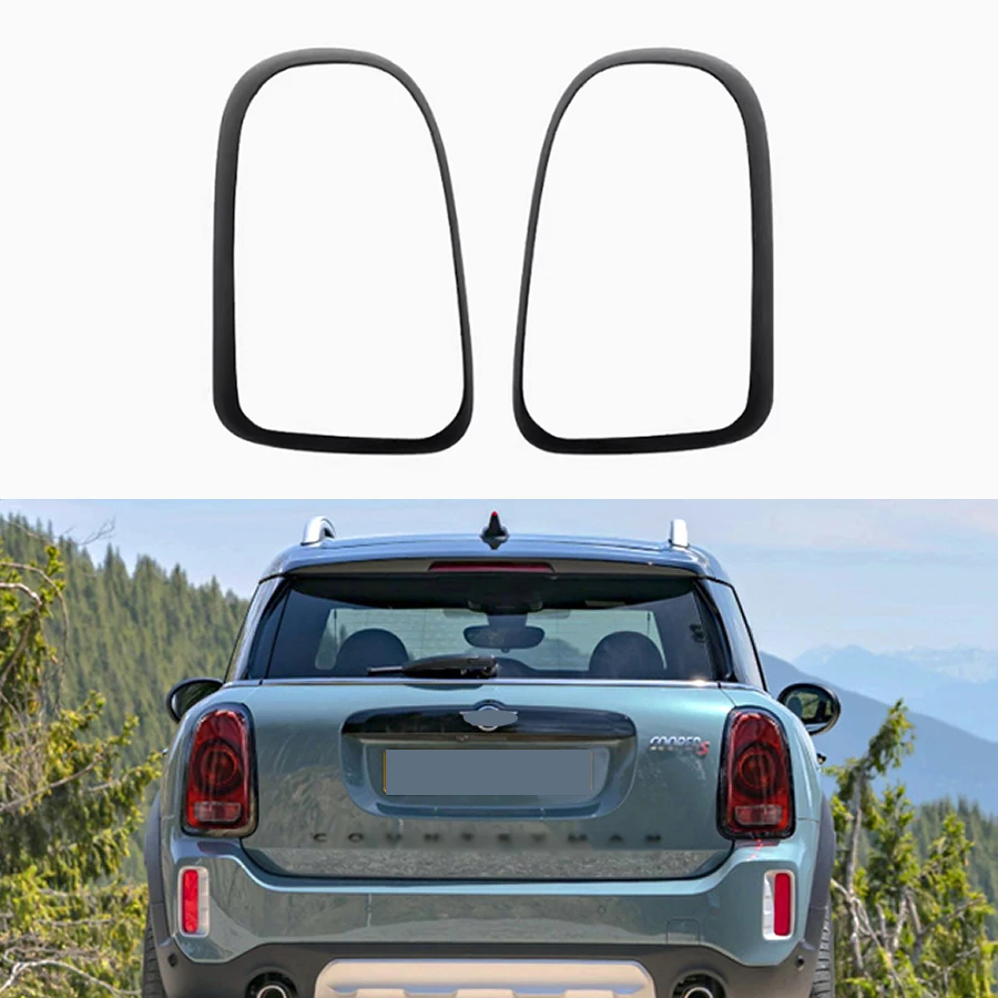 

1 Pair Black for BMW Mini Countryman F60 2017-2020 Five Doors Tail Light Rear Frame Trim Lamp Cover Molding Styling Accessories