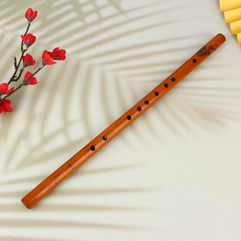 1Pc 6 Hole Bamboo Flute Professional Bamboo Flute Xiao For Friends Students Beginners Musical Instrument