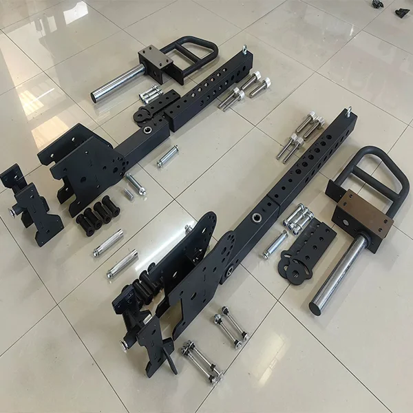 Adjustable Steel Jammer Arms Heavy Duty Anti-Slip Power Rack Attachments for Strong Upper Body & Chest Workouts - view 4
