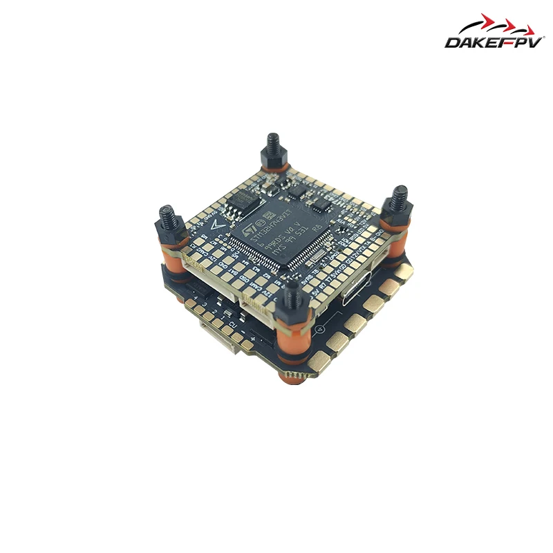 Afbeelding 5: DAKEFPV H743 FC PLUS FC Stack/Flytower Flight Controller Board Barometer OSD ESC voor FPV Racing Drone Quadcopter