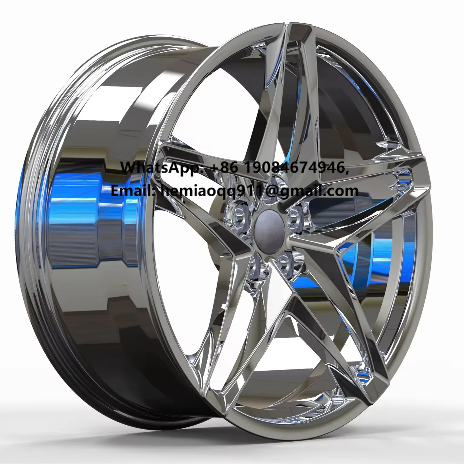 

New 5x120 19 Inch Silver Aluminum Alloy Multi Spoke ET25 Passenger Car Wheels for E38/E39/E60/E36/F30/F10 Models-3 Year