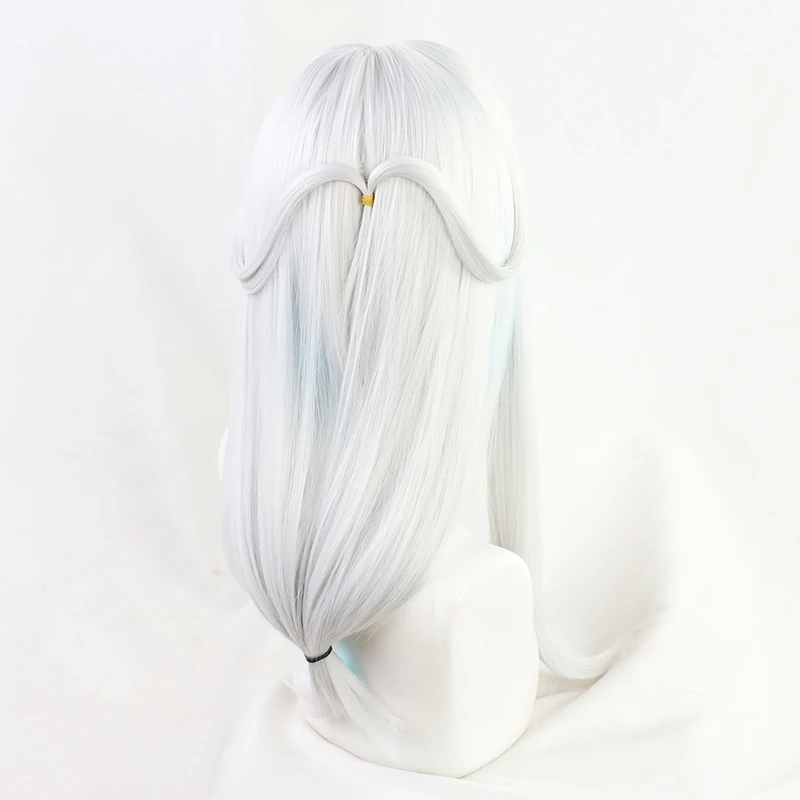 Game Arknights Rosemary Cosplay Wig Anime Game Role Playing Synthetic Hair Halloween Party Prop Synthetic Hair Heat Resistant