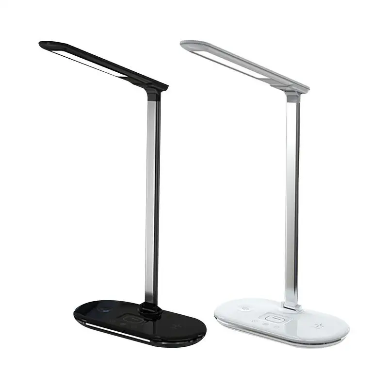 

Adjustable Desk Lamp Table Lamp Wireless Charger Bedside Light Folding Adjustable Lighting USB Rechargeable Phone Charger