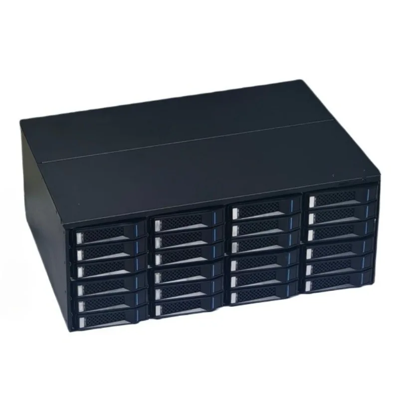 Корпус M424 Thunderbolt 4 Bay DAS, 22 Гбит/с, SATA SAS HDD SSD, с функцией Daisy Chain, блок питания 550 Вт, плата-бэклейн 5212M4, для ПК, ноутбуков, мини-хостов