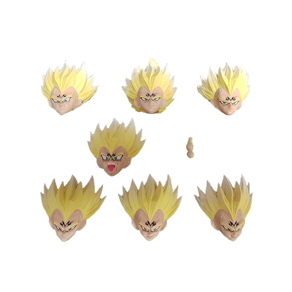 

Reprinted Tonsen Arttoys Indomitable Fighter Vegeta SHF Magic Shell Head Carving Accessory Pack