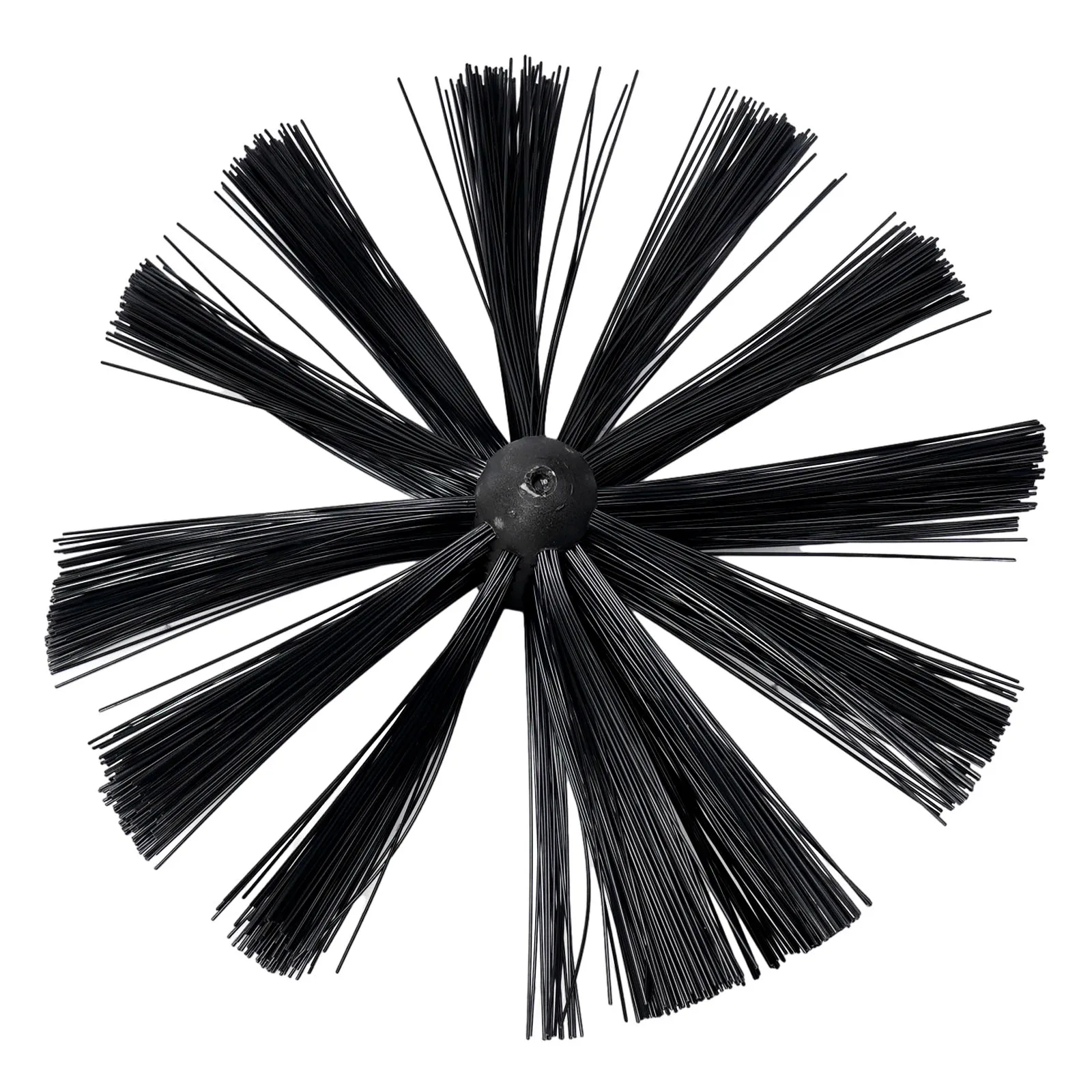 Dryer Vent Cleaning Brush 200mm With Tough Nylon Bristles And M8 Thread For Residential And Light Commercial Duct Work