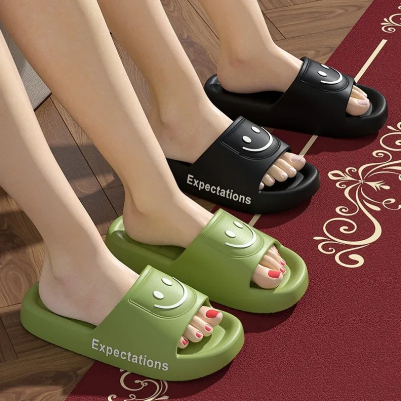 Summer Fashion Couple Eva Slippers Soft Sole Home Women's Slippers Man Shoes Woman Platform Light Non Slip Women's Sandals