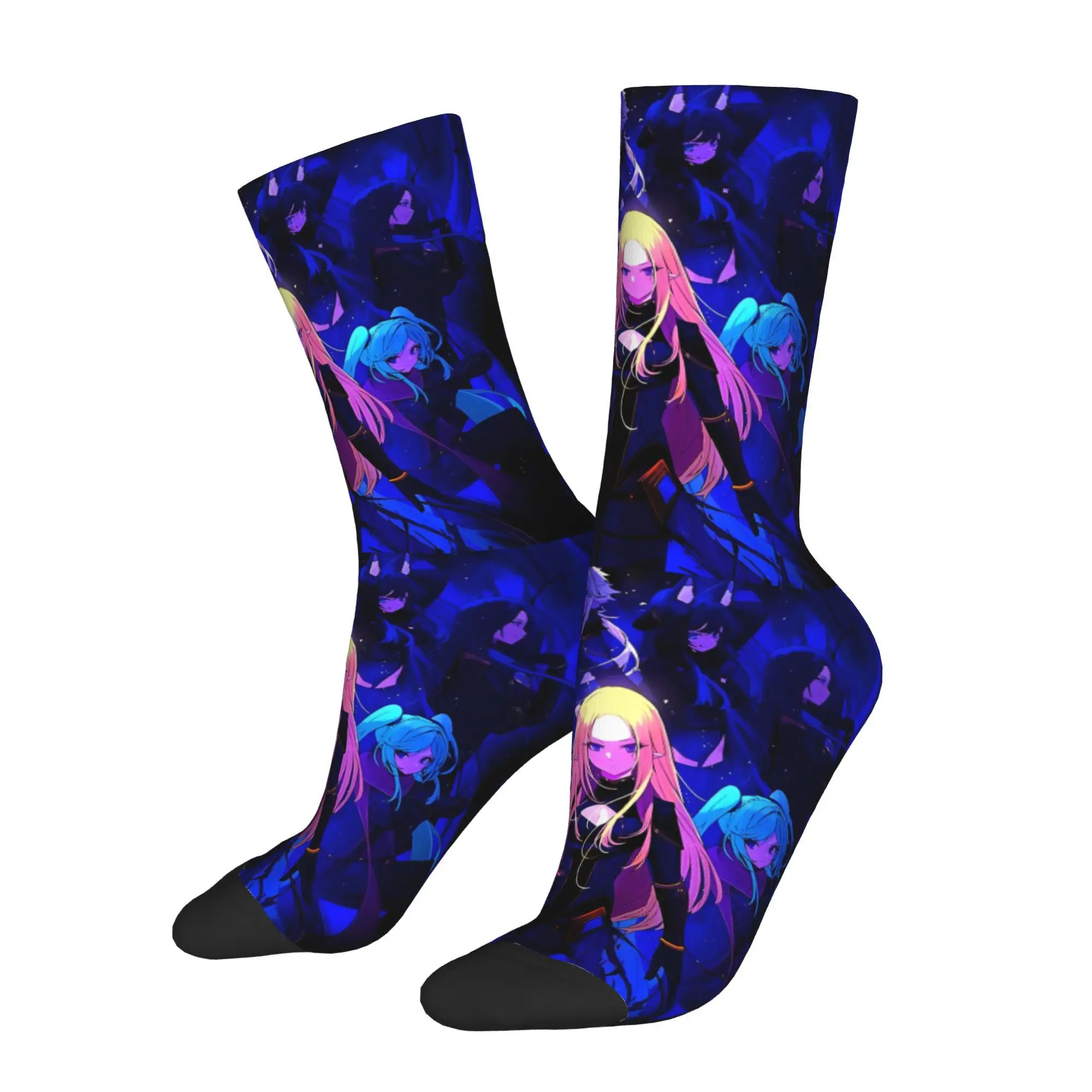

The Eminence in Shadow Anime Men Socks Cycling Novelty Spring Summer Autumn Winter Stockings