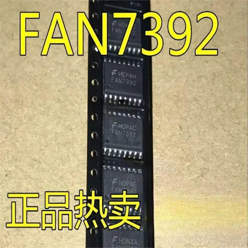 

30PCS FAN7392 FAN7392MX High Side and Low Side Gate Drive IC Power Supply Chips Original Genuine Hot Sale