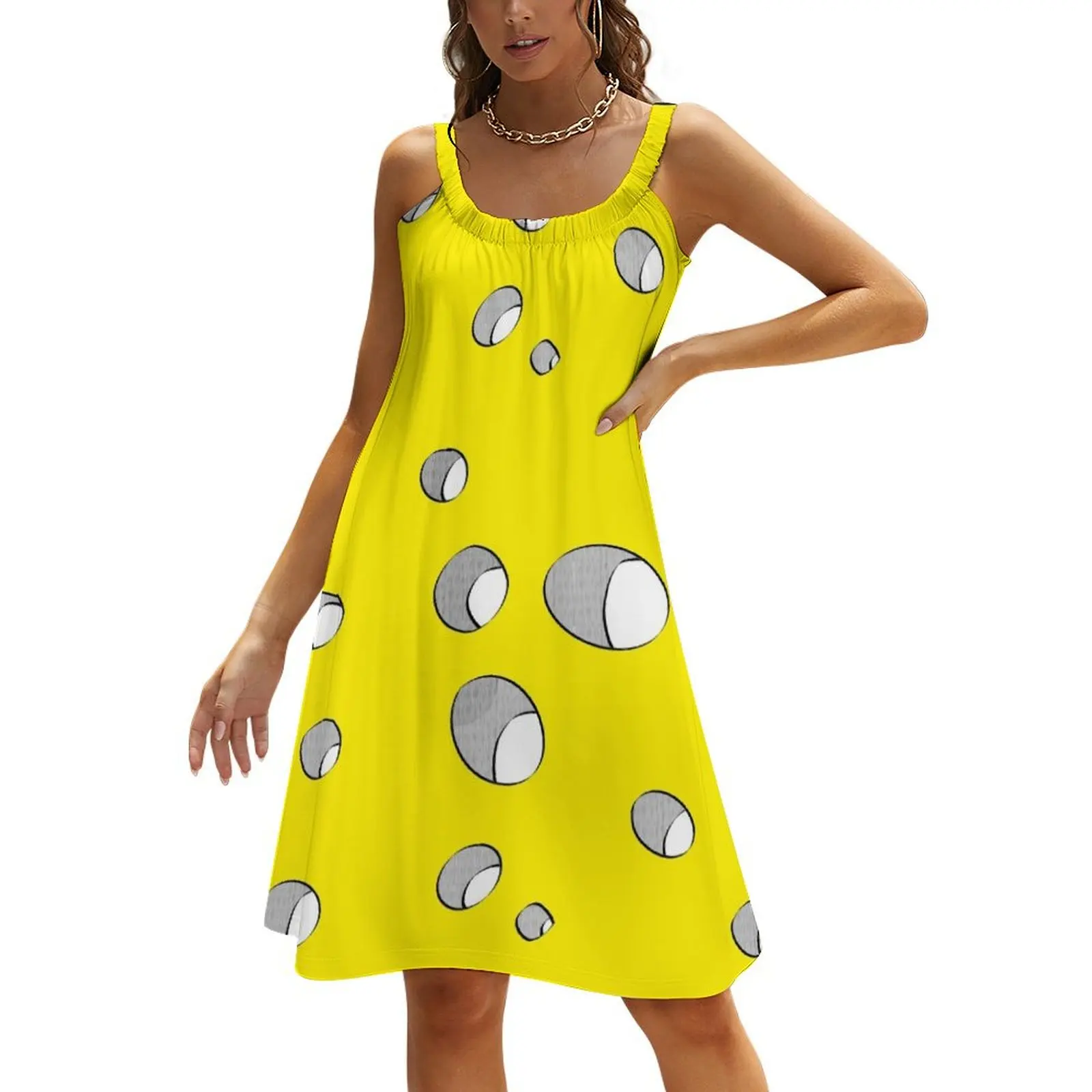 

Cheese with holes Beach Sling Skirt dresses with long sleeves women's evening dress 2024