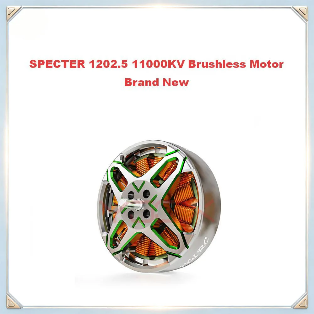 New SPECTER 1202.5 Brushless Motor 11000KV 1-2S LIPO for 2.5/3 Inch Toothpick FPV Freestyle Drone
