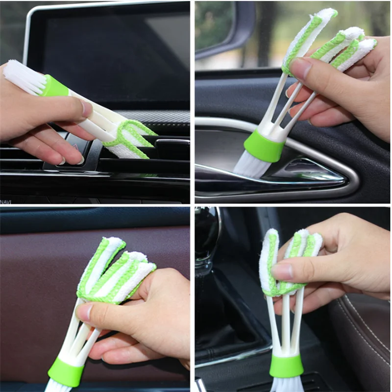 Car Cleaning Tools Brush Keyboard Supplies for Toyota corolla rav4 Yaris prius hilux avensis verso car accessories