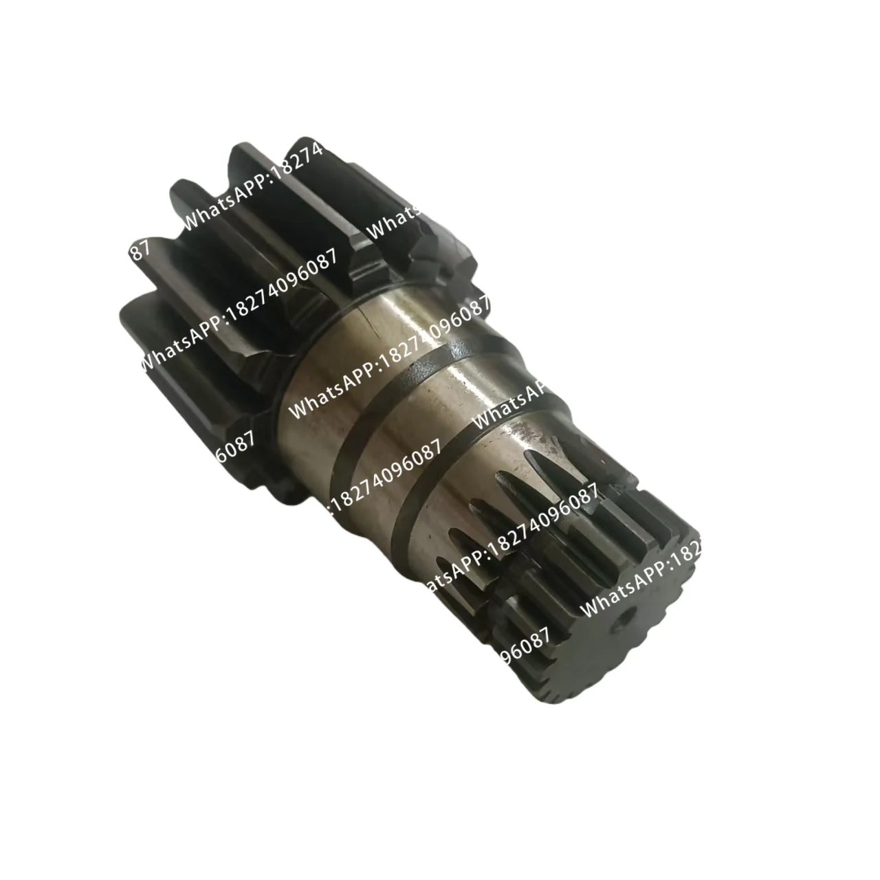 Suitable for the vertical shaft gear of the rotary motor gearbox of micro excavators, 13/20T, with a length of 131.5MM