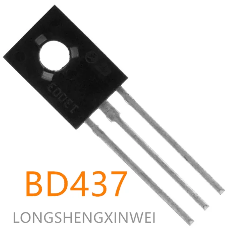 10 Uds BD437 triodo Original TO-126
