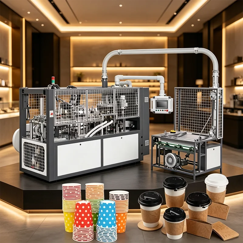 Small Portable Disposable Paper Cup Making Machine for Home Business and Startup with Low Investment