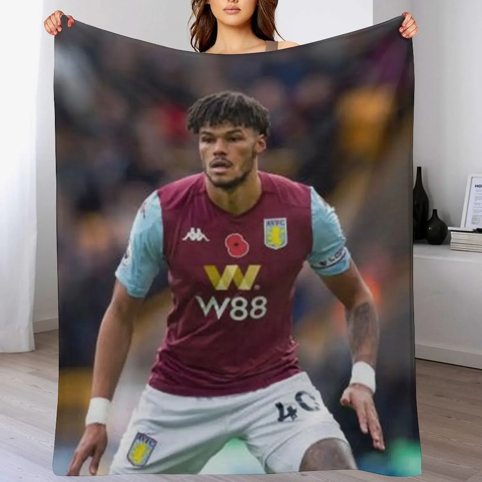 

Tyrone Mings Throw Blanket Flannels Single Flannel Fabric Kid'S Blankets
