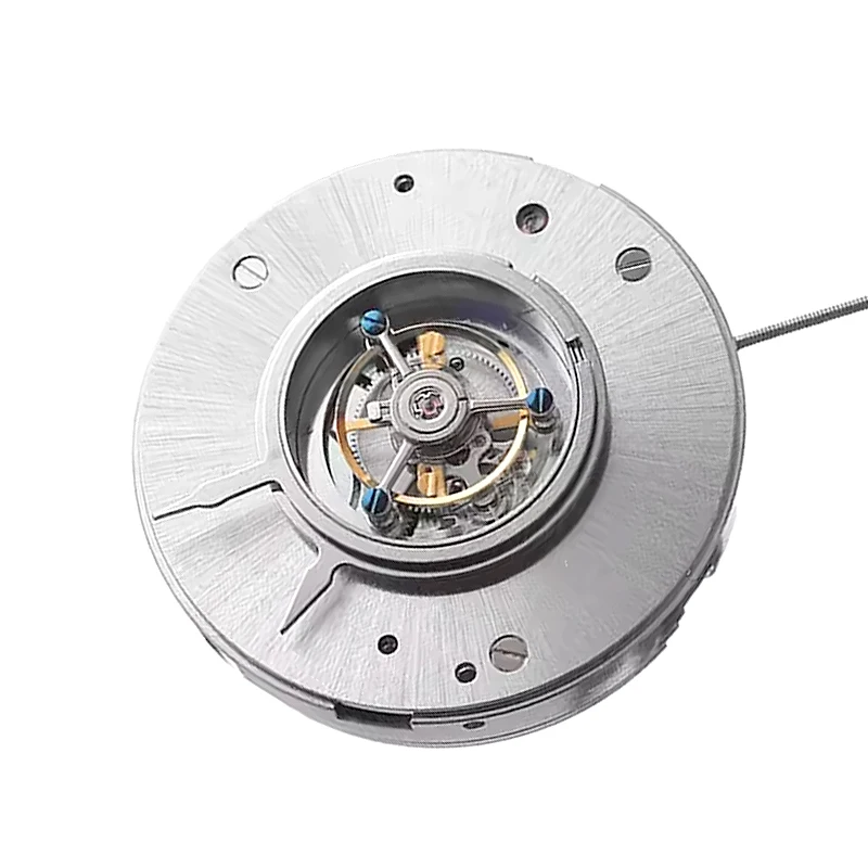 Hangzhou watch mechanical movement two-pin engraved center tourbillon manual winding mechanical movement 37Z0