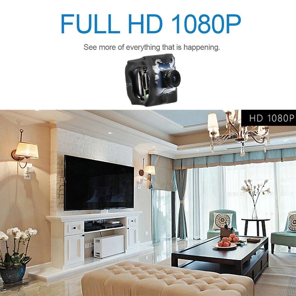 New 1080P Mini 4K Camera WiFi Network HD Camera Home Security Mini Camcorder Motion Micro Camera Surveillance