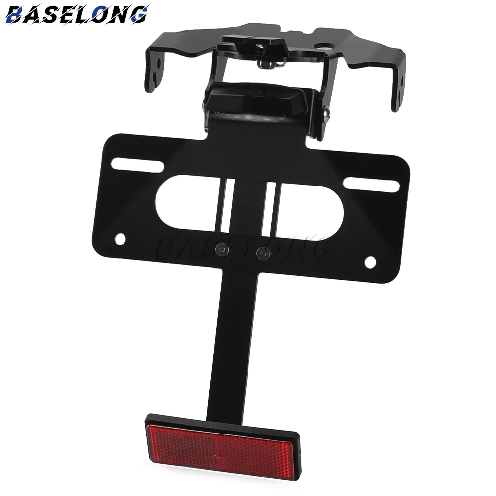Motorcycle License Plate Holder Rear Short Tail Stock Tailstock Frame Bracket Kit For Ducati PANIGALE V2 V4 S R SP 2018 - 2025