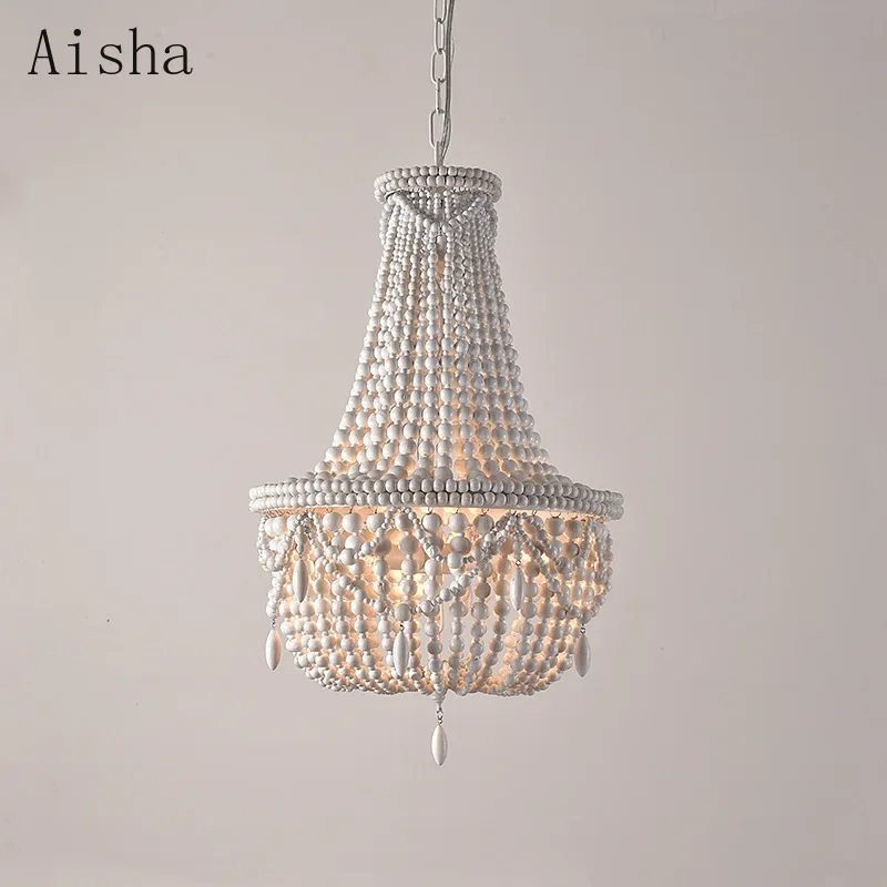 Amerikaanse Hanger Llight Rustieke Houten Kraal Hanglamp Landelijke Woonkamer Eetkamer Slaapkamer Trap Verlichting Decoratieve Lamp