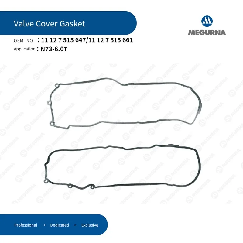 

N73 6.0T V12 Engine Valve Cover Gasket Set For BMW 760i 760Li Auto Part Car Accessories 11127515647 11127515661