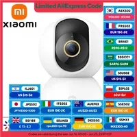 XIAOMI Home Security Intelligent Wifi Camera PTZ 2K，360° Panoramic View，3 Megapixels，AI Face Recognition，Support MIHOME APP