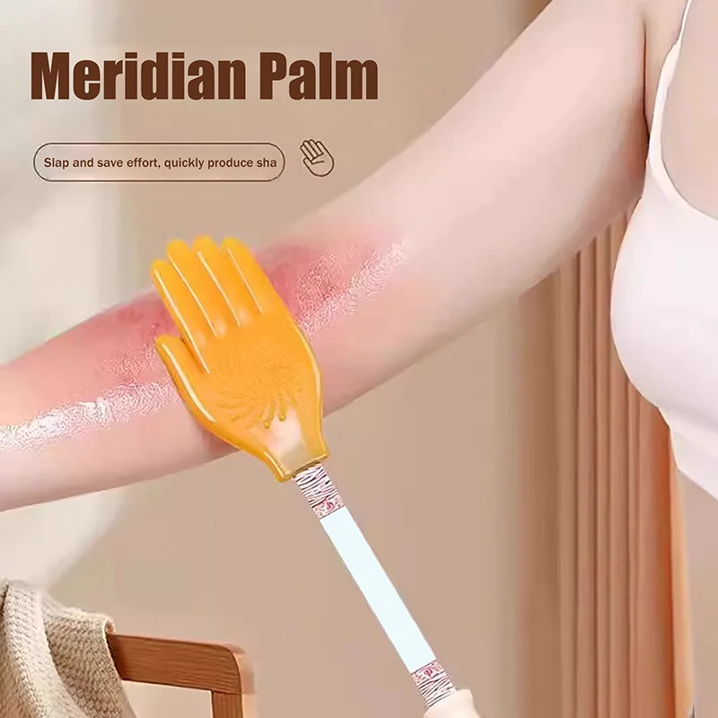 SU 1PC Silicone Massage Patting Board Handheld Body Relaxation Hammer for Meridian Patting Shoulder Back Leg Relief
