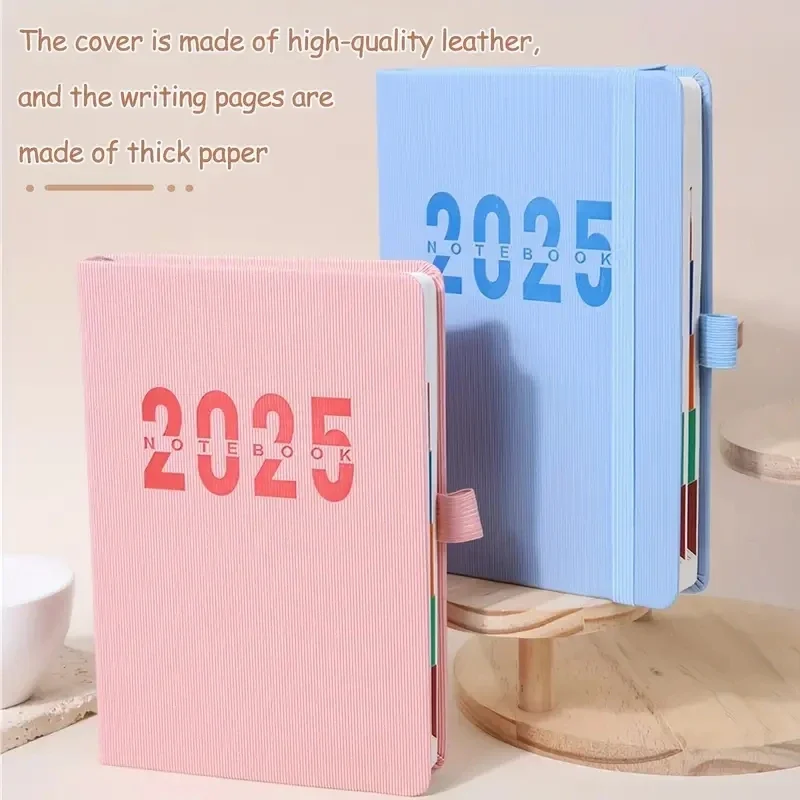 Agenda 2025 Time Management Planner A5 Notepad Self Discipline Diary Journal Notebook Notebooks Writing Pads Office School